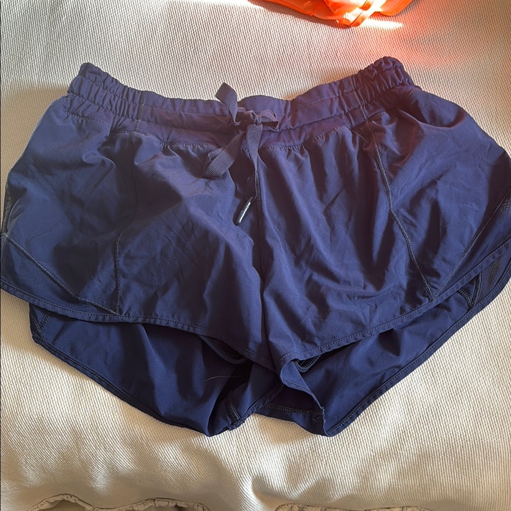 Lululemon Athletica Blue Athletic Shorts Lightweight Design